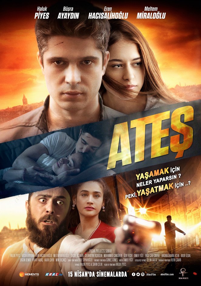 Ateş - Posters