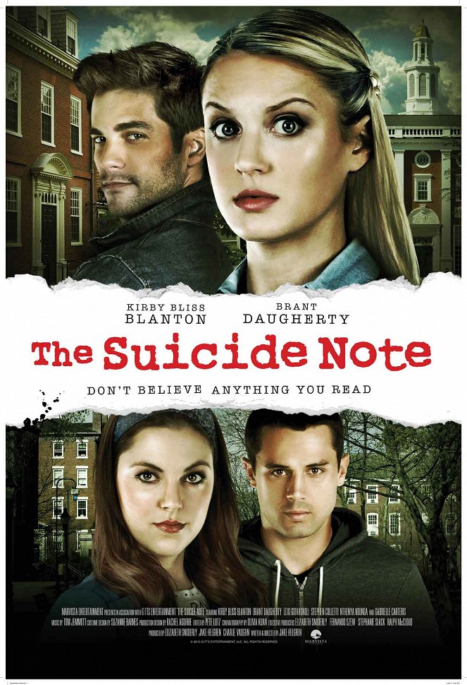 The Suicide Note - Plakátok