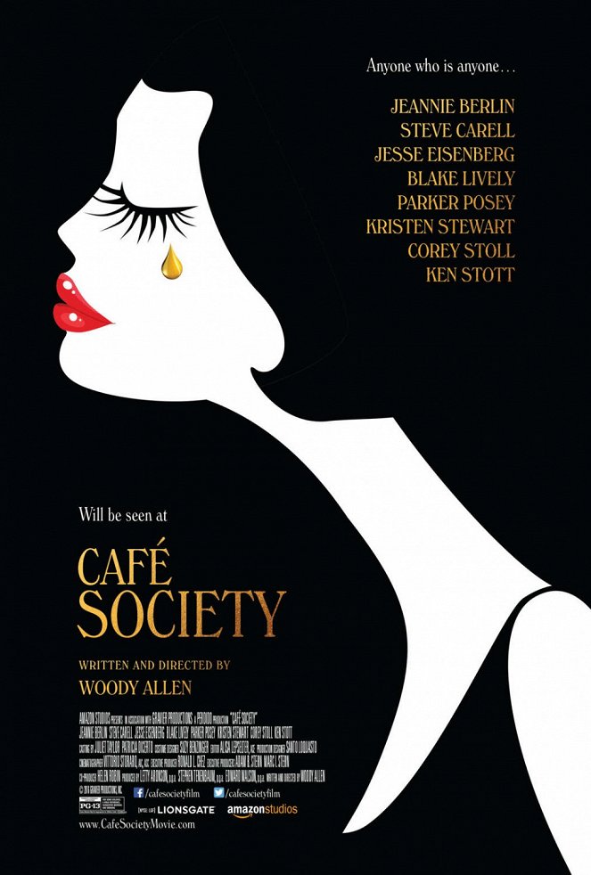 Café Society - Julisteet