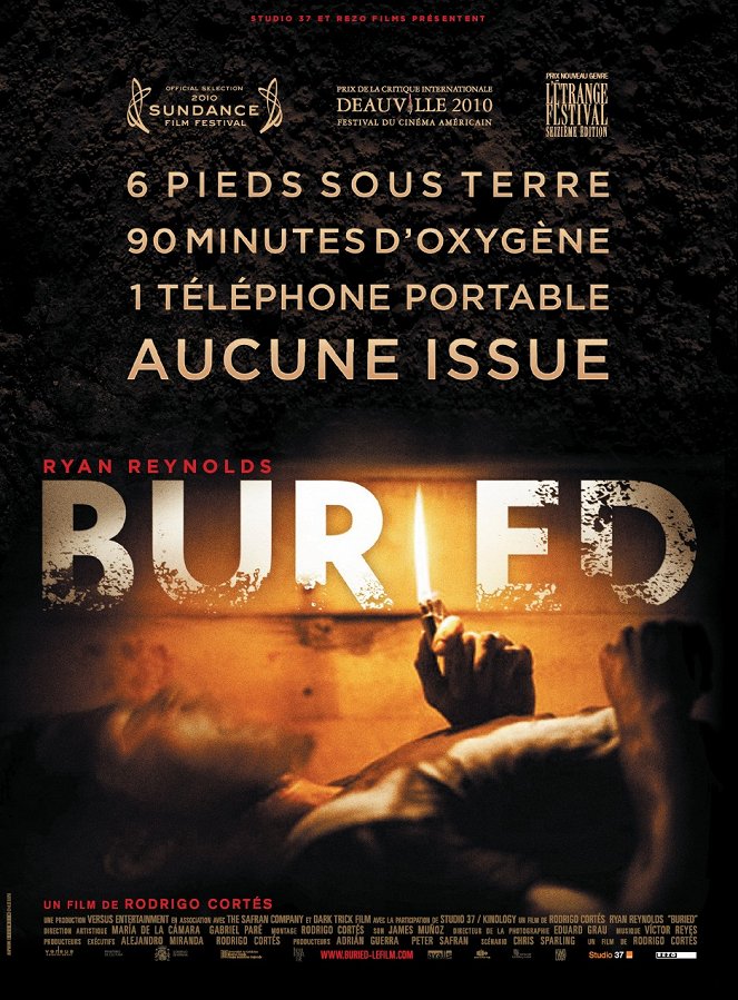 Buried - Lebend begraben - Plakate