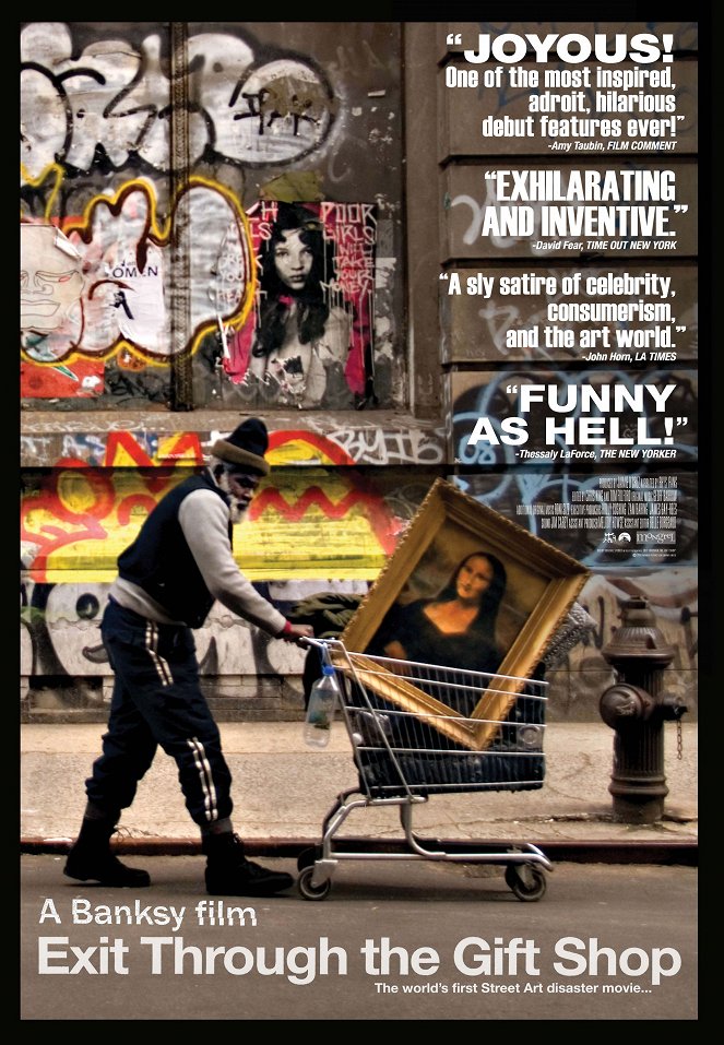 Banksy - Exit Through the Gift Shop - Plagáty