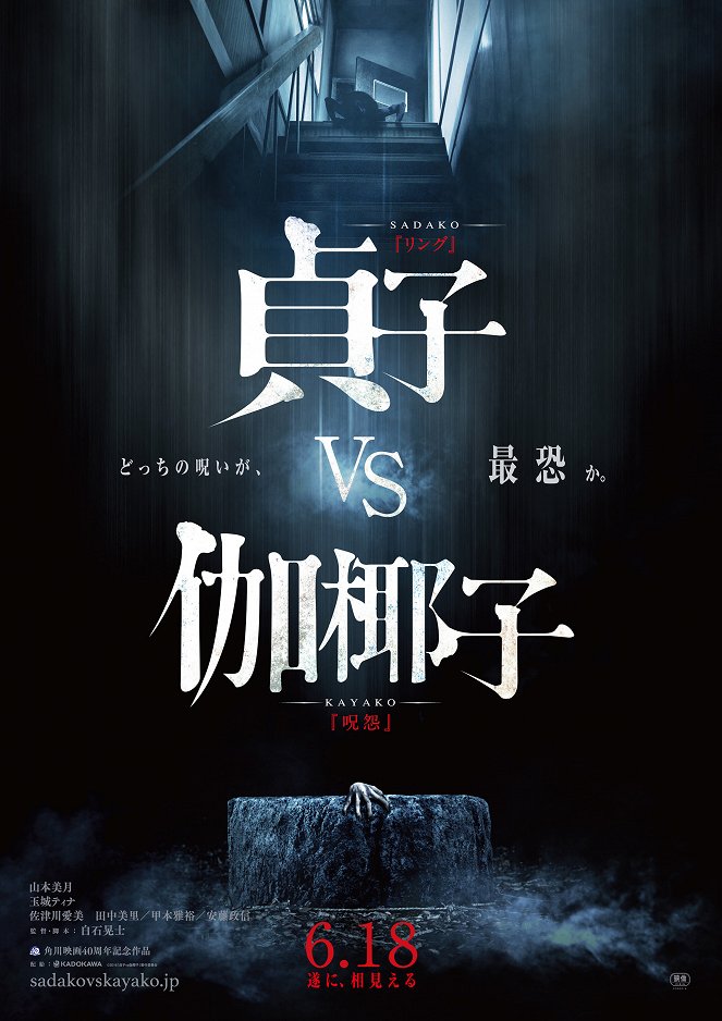 Sadako vs Kayako - Plakate