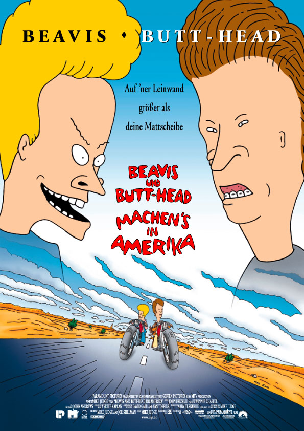 Beavis und Butt-Head machen's in Amerika - Plakate