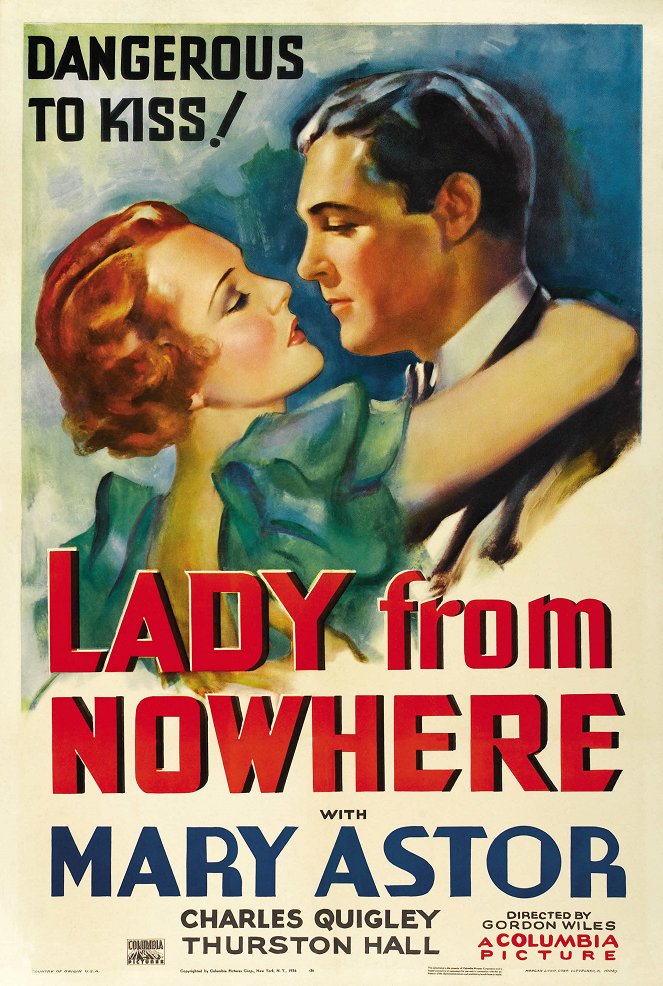 Lady from Nowhere - Affiches