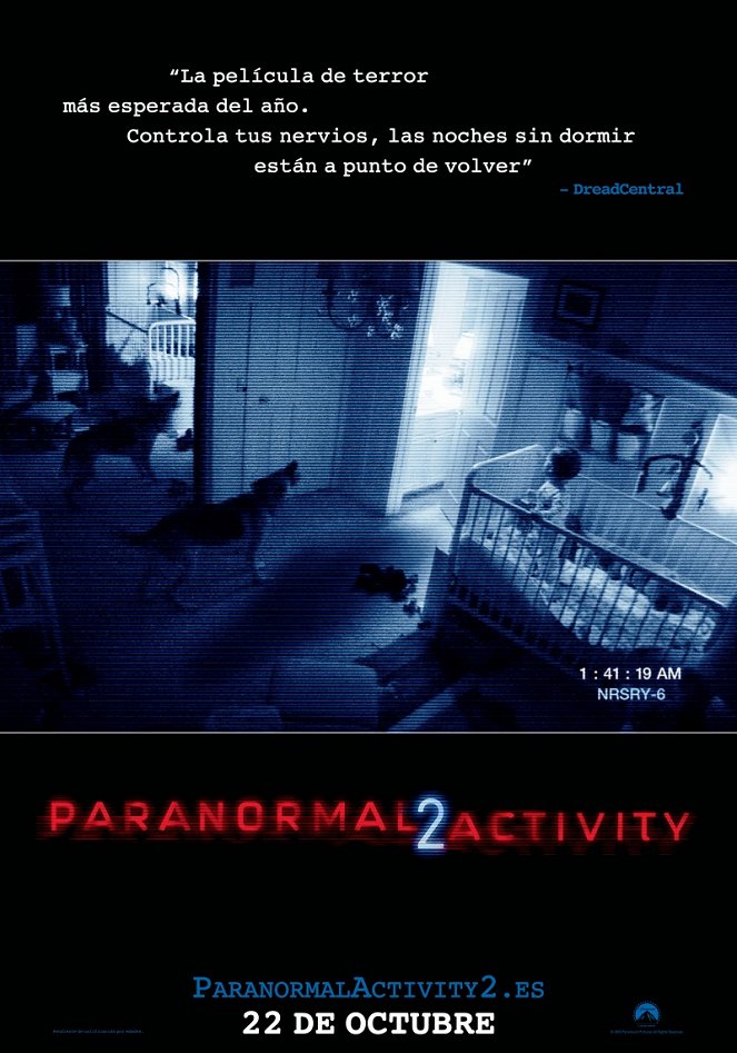 Paranormal Activity 2 - Carteles