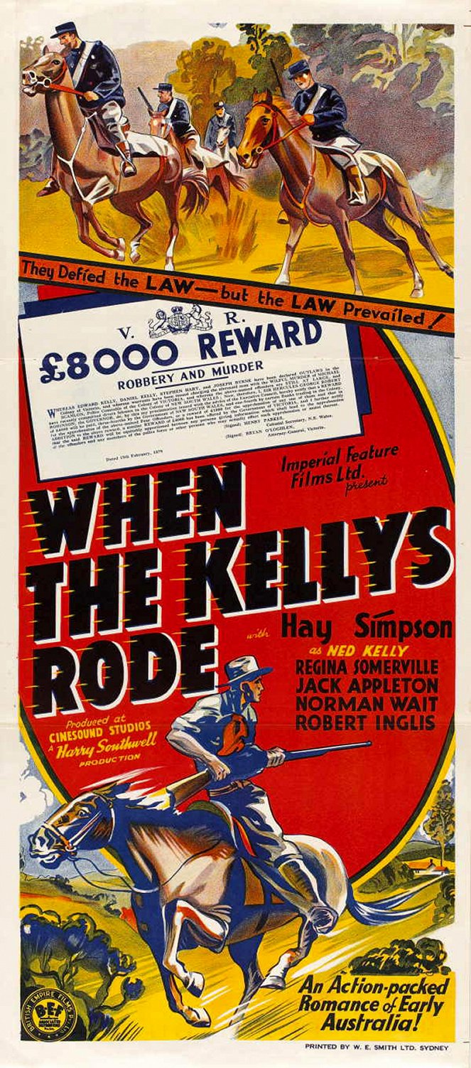 When the Kellys Rode - Cartazes
