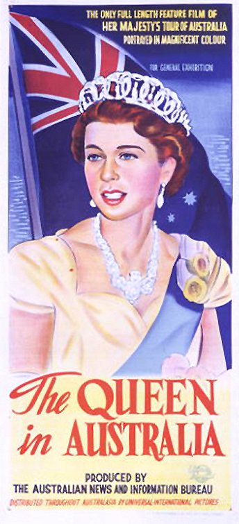The Queen in Australia - Plakate