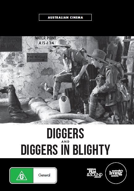 Diggers in Blighty - Posters