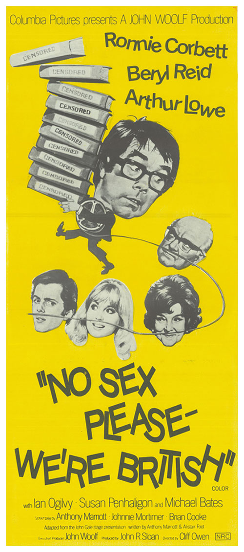 Prosím žádný sex - jsme Britové - Plagáty