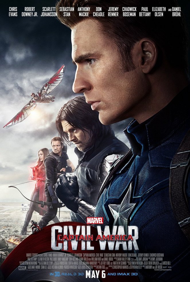 The First Avenger: Civil War - Plakate
