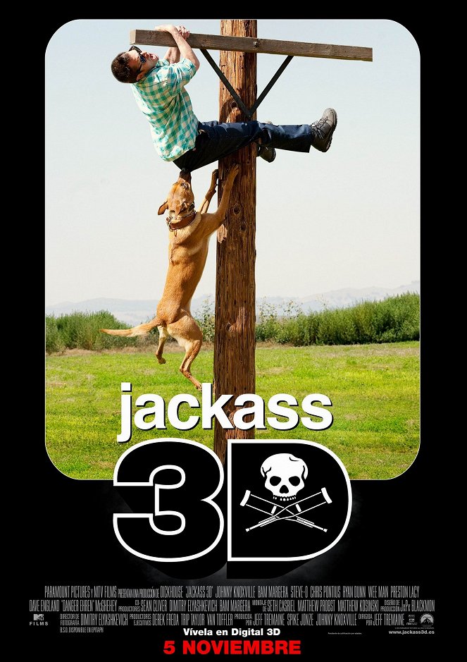 Jackass 3D - Carteles