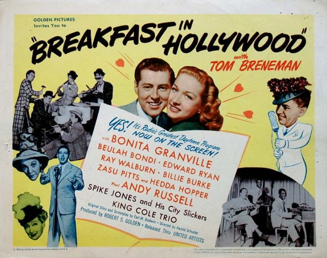 Breakfast in Hollywood - Affiches
