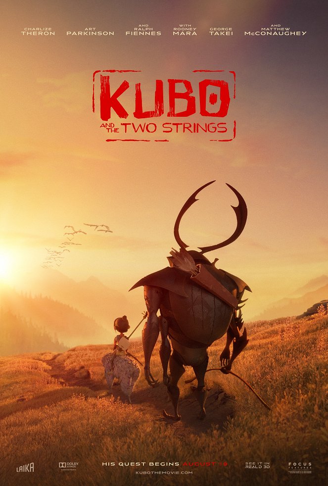 Kubo - Der tapfere Samurai - Plakate