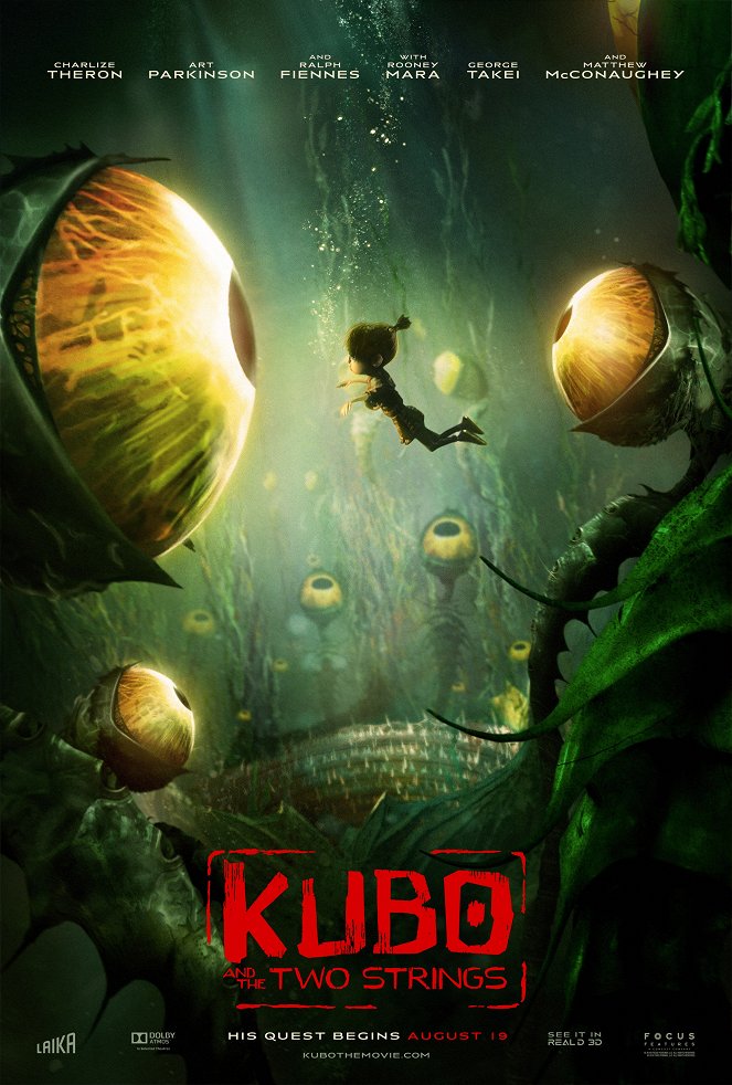 Kubo en het magische zwaard - Posters