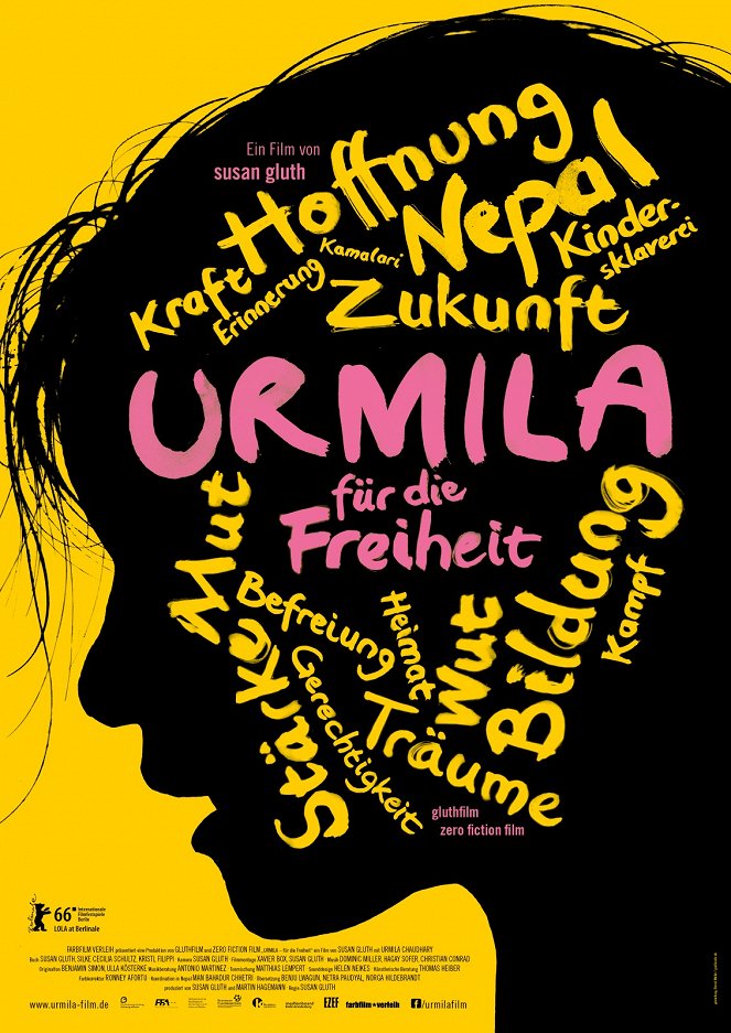 Urmila - für die Freiheit - Plakátok