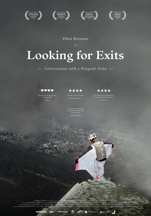 Looking for Exits: Conversations with a Wingsuit Artist - Plakáty