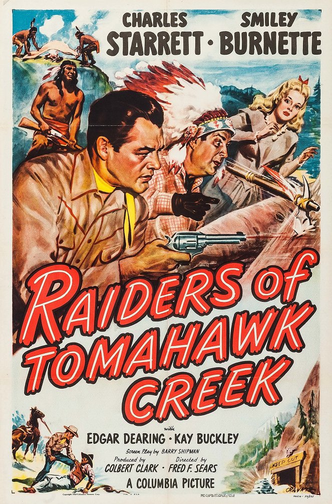 Raiders of Tomahawk Creek - Carteles