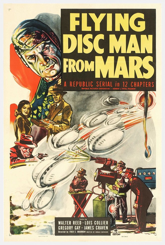 Flying Disc Man from Mars - Plakáty