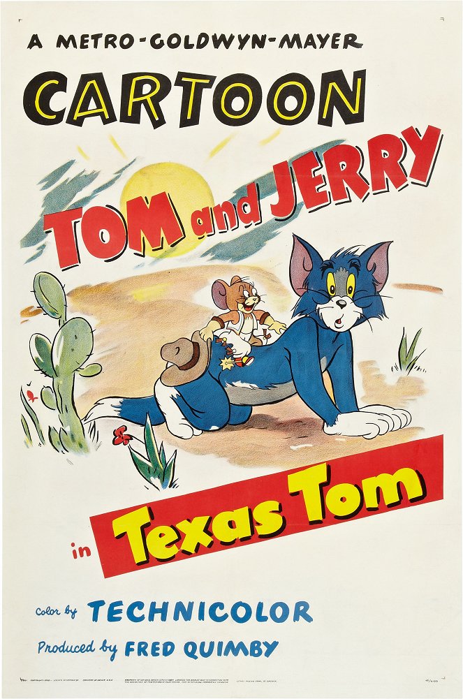 Tom and Jerry - Texas Tom - Posters