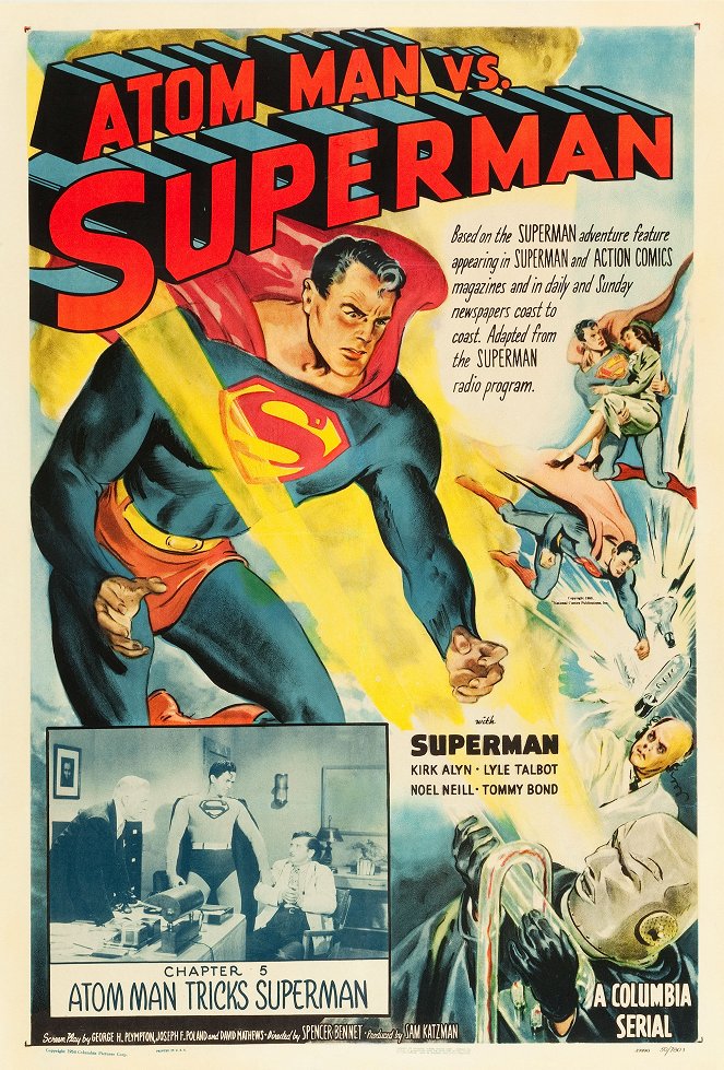 Atom Man Vs. Superman - Posters