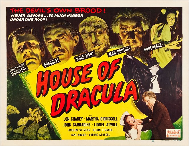 La Maison de Dracula - Affiches