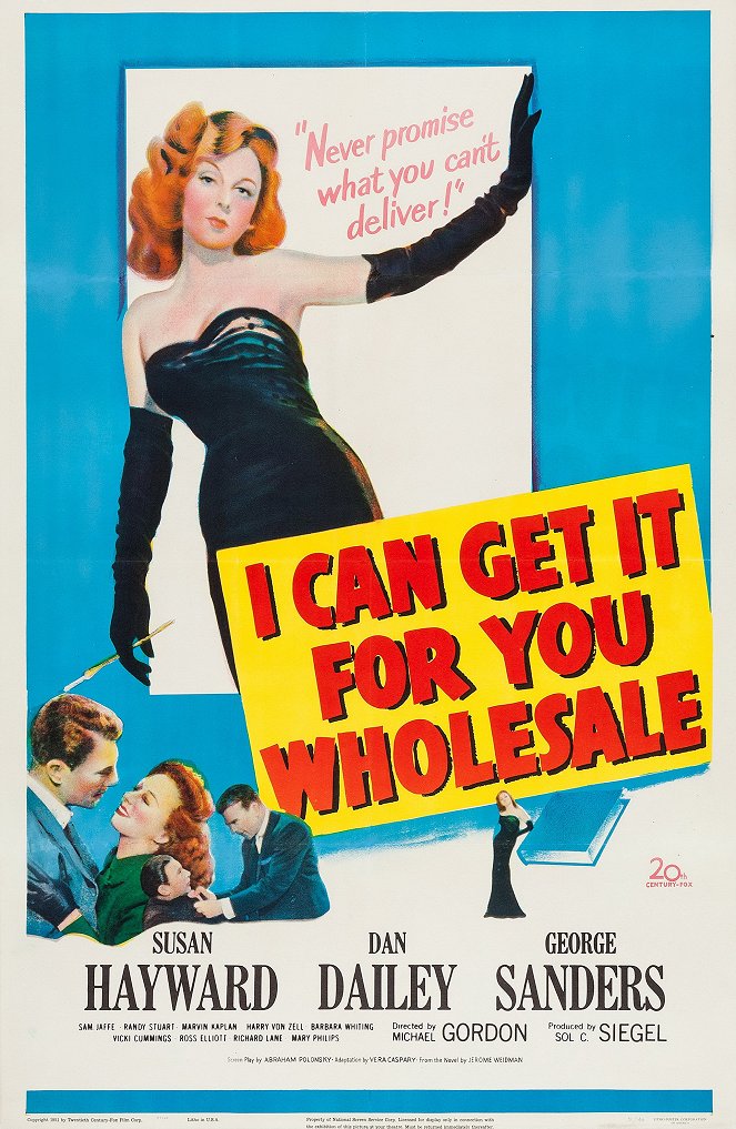 I Can Get It for You Wholesale - Plakate