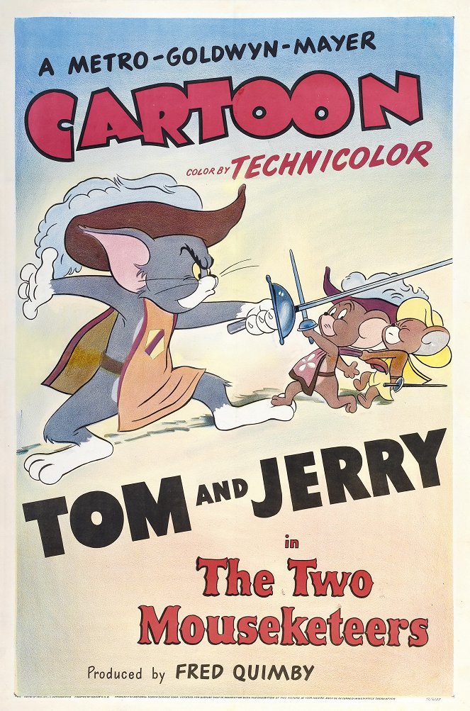 Tom a Jerry - Tom a Jerry - The Two Mouseketeers - Plagáty