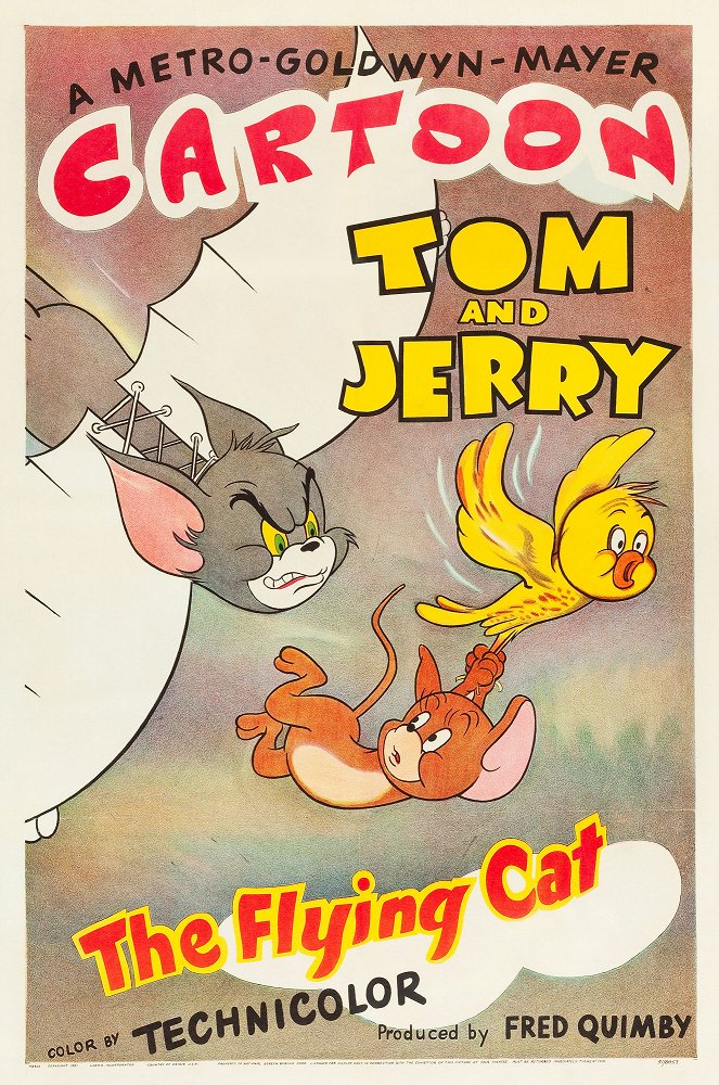 Tom i Jerry - The Flying Cat - Plakaty