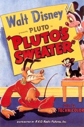 Pluto's Sweater - Cartazes