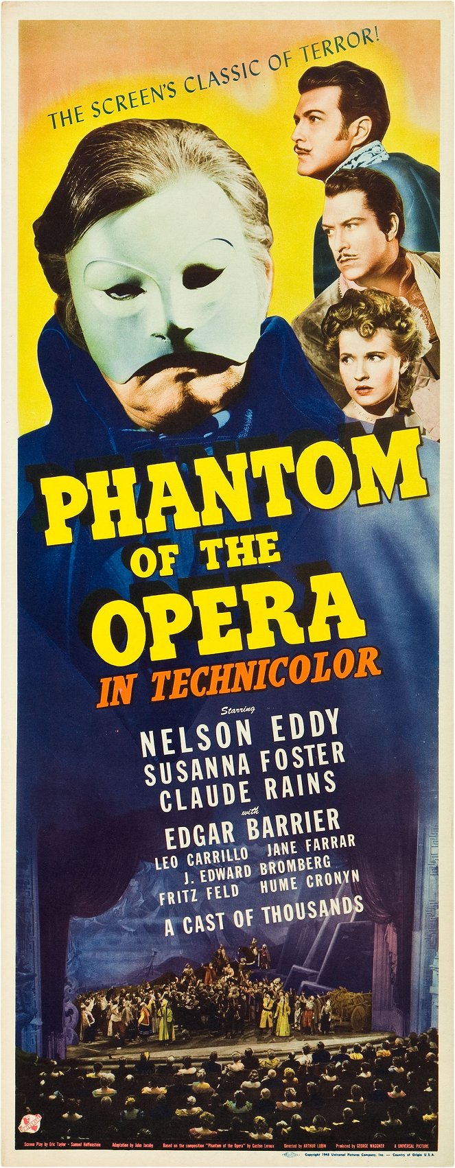 Het spook van de opera - Posters