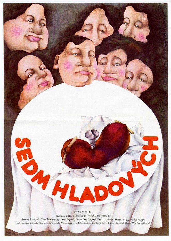 Sedm hladových - Affiches