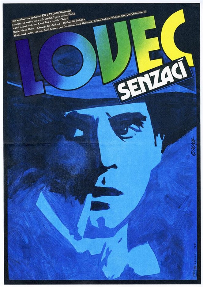 Lovec senzací - Posters