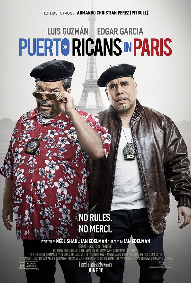 Portorikánci v Paříži - Plagáty