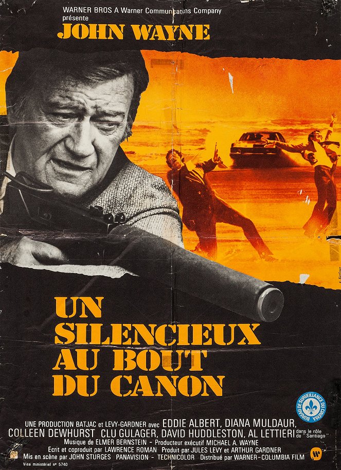 Un silencieux au bout du canon - Affiches