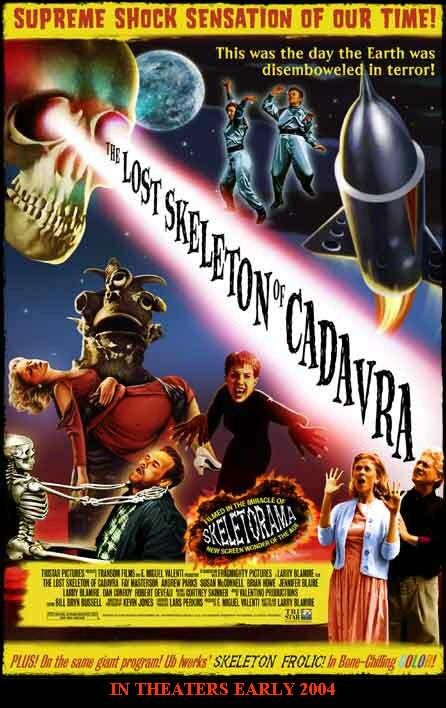 The Lost Skeleton of Cadavra - Posters