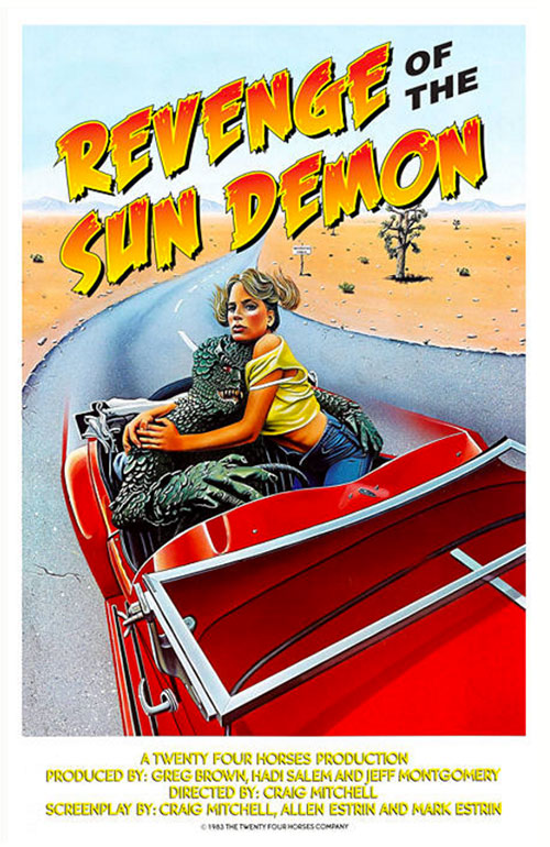 What's Up, Hideous Sun Demon - Plakate