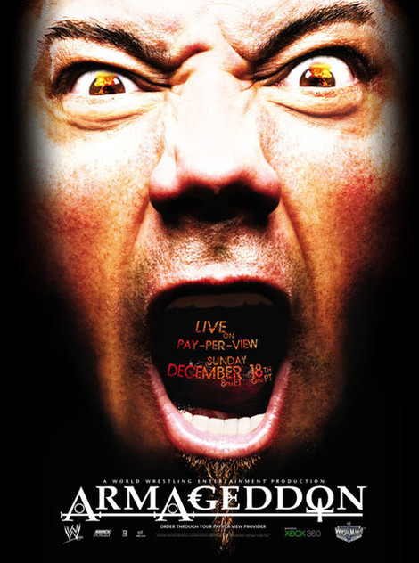 WWE Armageddon - Julisteet