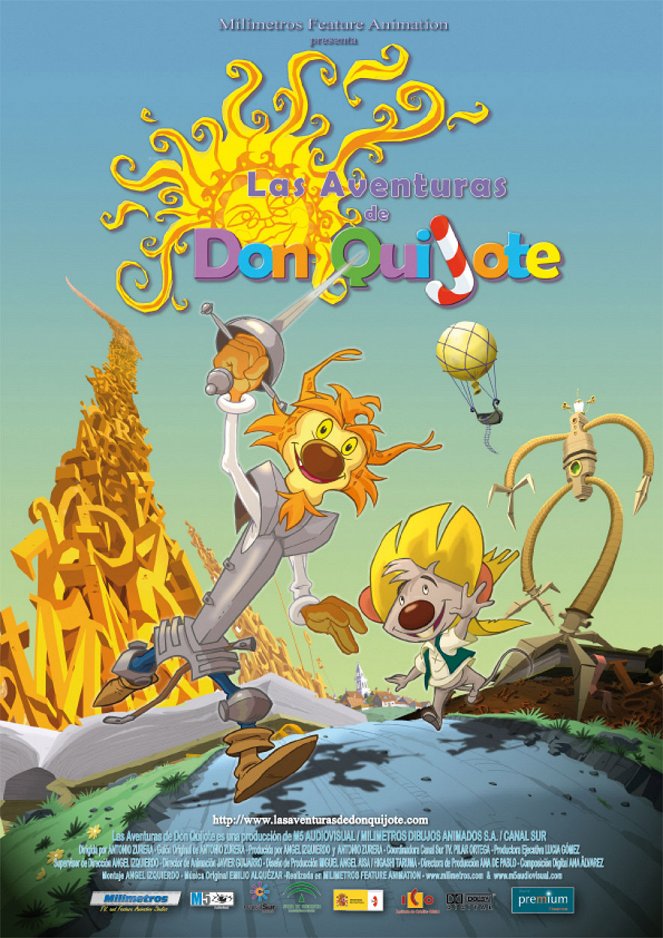 Las aventuras de Don Quijote - Julisteet