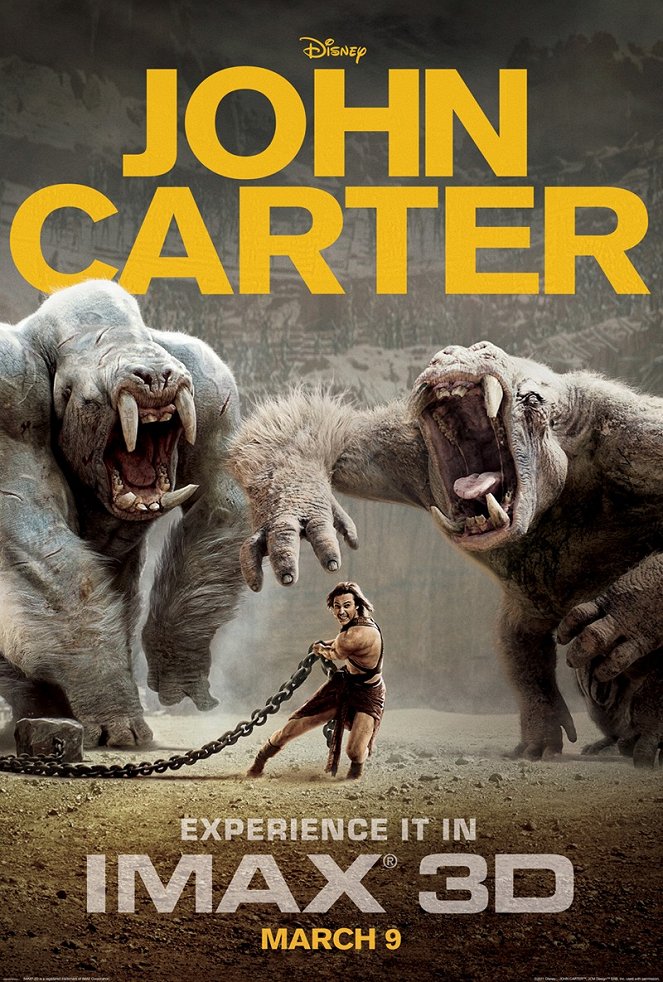 John Carter - Cartazes