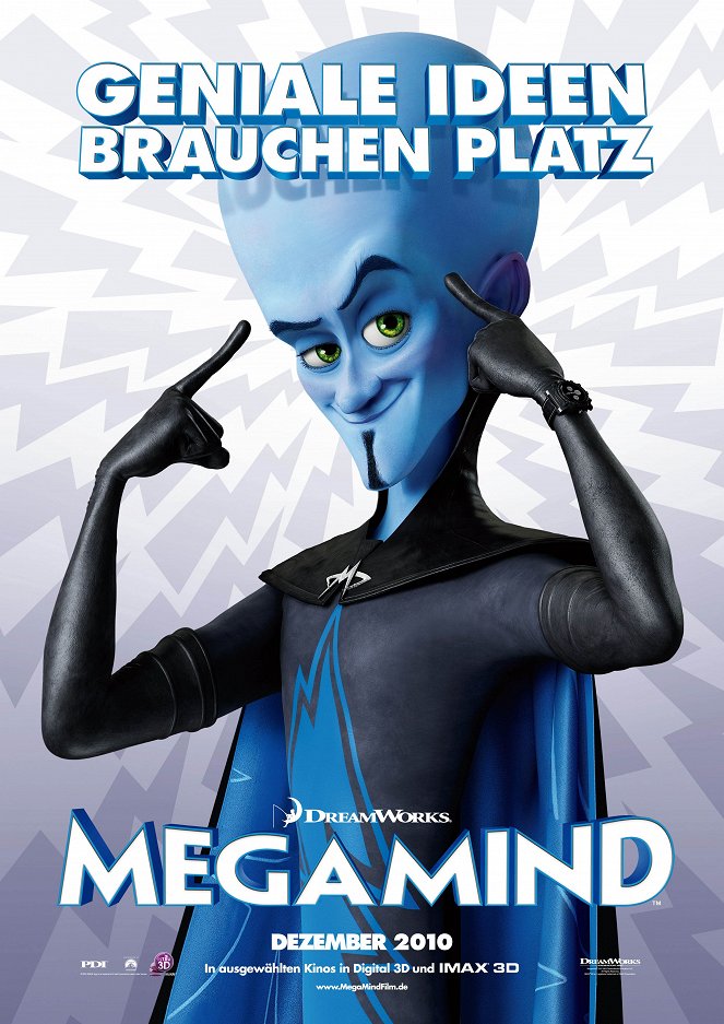Megamind - Plakate
