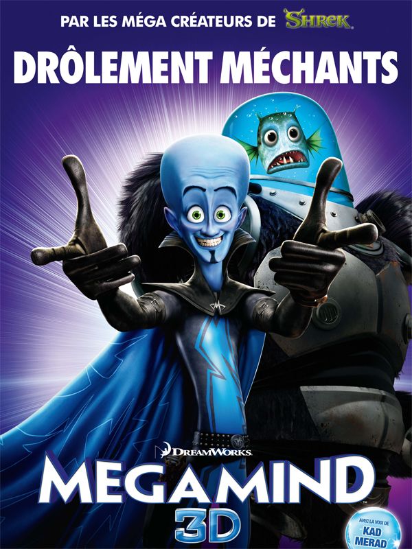 Megamind - Affiches