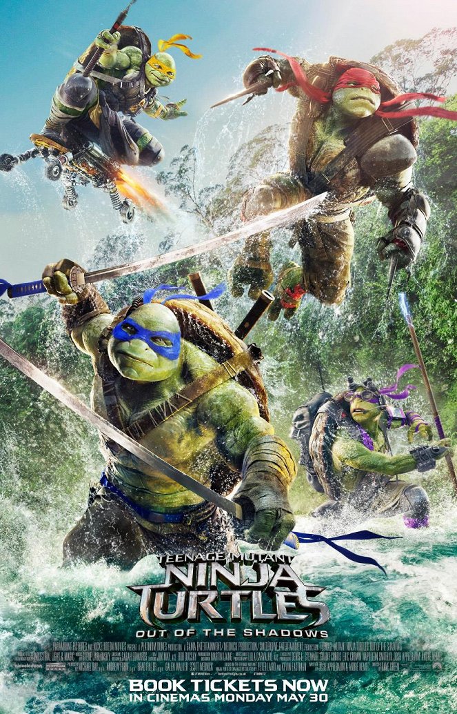 Teenage Mutant Ninja Turtles: Out of the Shadows - Posters