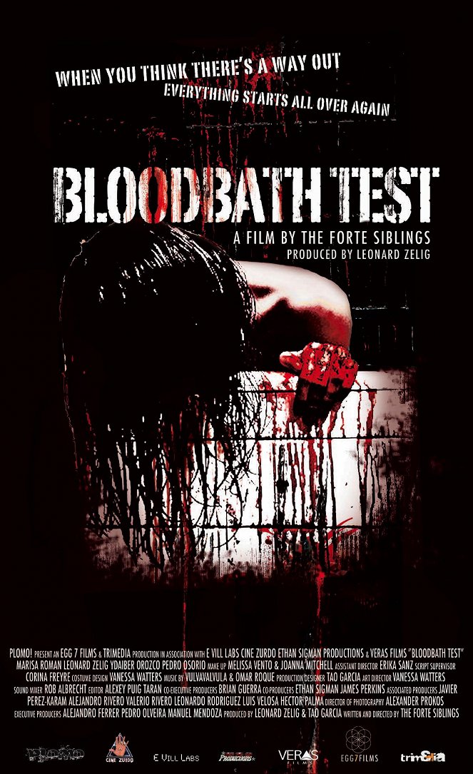 Bloodbath Test - Julisteet