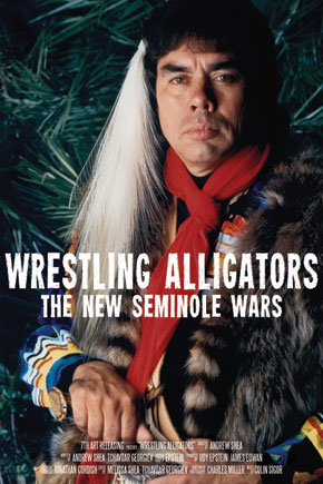 Wrestling Alligators - Posters