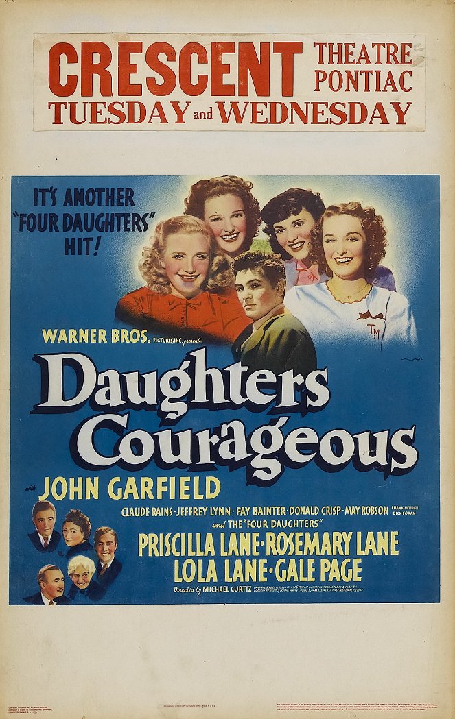 Daughters Courageous - Plagáty