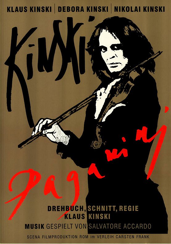 Kinski Paganini - Plakate