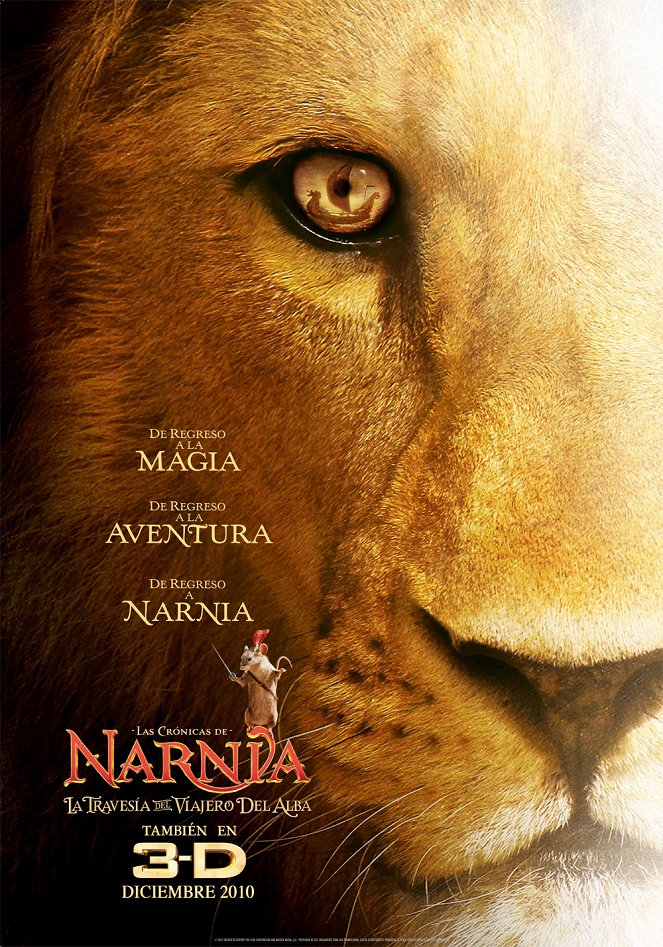 Las crónicas de Narnia: La travesía del Viajero del Alba - Carteles