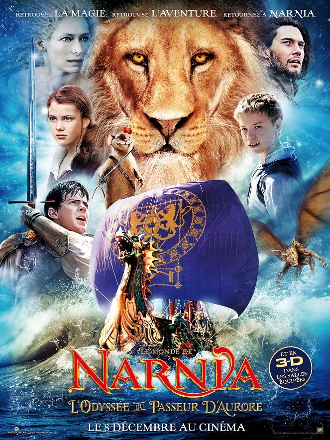 Le Monde de Narnia : L'odyssée du passeur d'aurore - Affiches