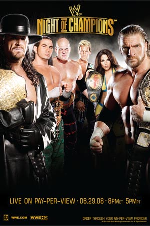 WWE Night of Champions - Affiches
