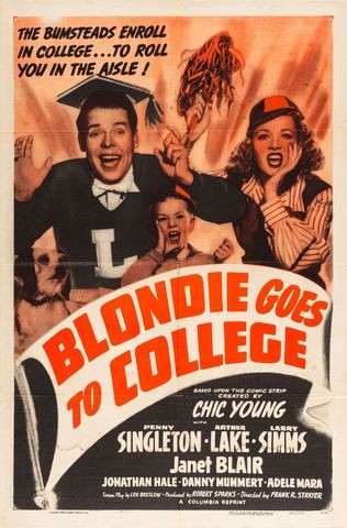 Blondie Goes to College - Plakate